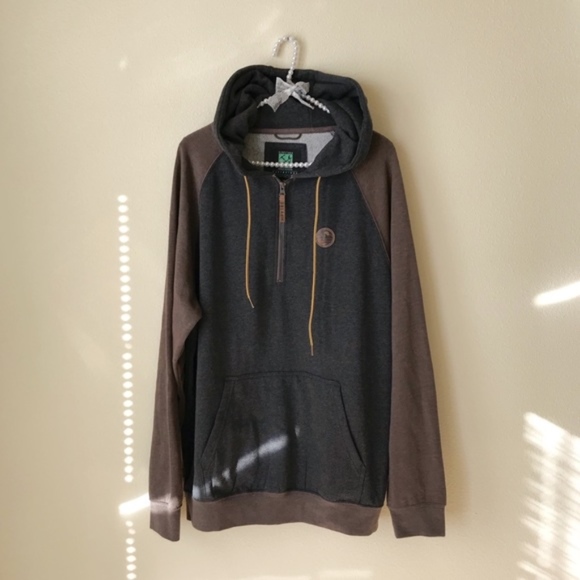 Hippy Tree Other - Hippy Tree Habitat Pullover Quarter Zip Hoodie